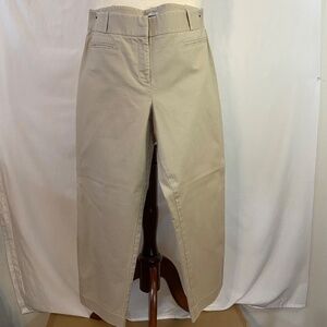 Halogen "Taylor Fit"  Tan Pants  Plus Size 16